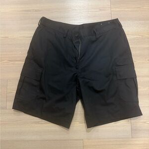 Women's Black Cargo Shorts